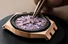 Rose Gold 904L Steel Purple Dial - Watch - 38mm