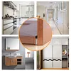 Aimant Porte Placard Ultra Mince Loquet Magnetique en Acier Inoxydable