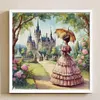 Vintage Victorian-11CT Stamped Cross Stitch 50*50cm