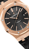 Rose Gold 904L Black - Automatic Watch - 41mm