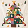 Patchwork Christmas Tree-11CT Stamped Cross Stitch 40*40cm/15.75*15.75in