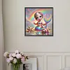 Diamond Painting -DIY Full Square Drill Cartoon Mermaid(35*35 CM)