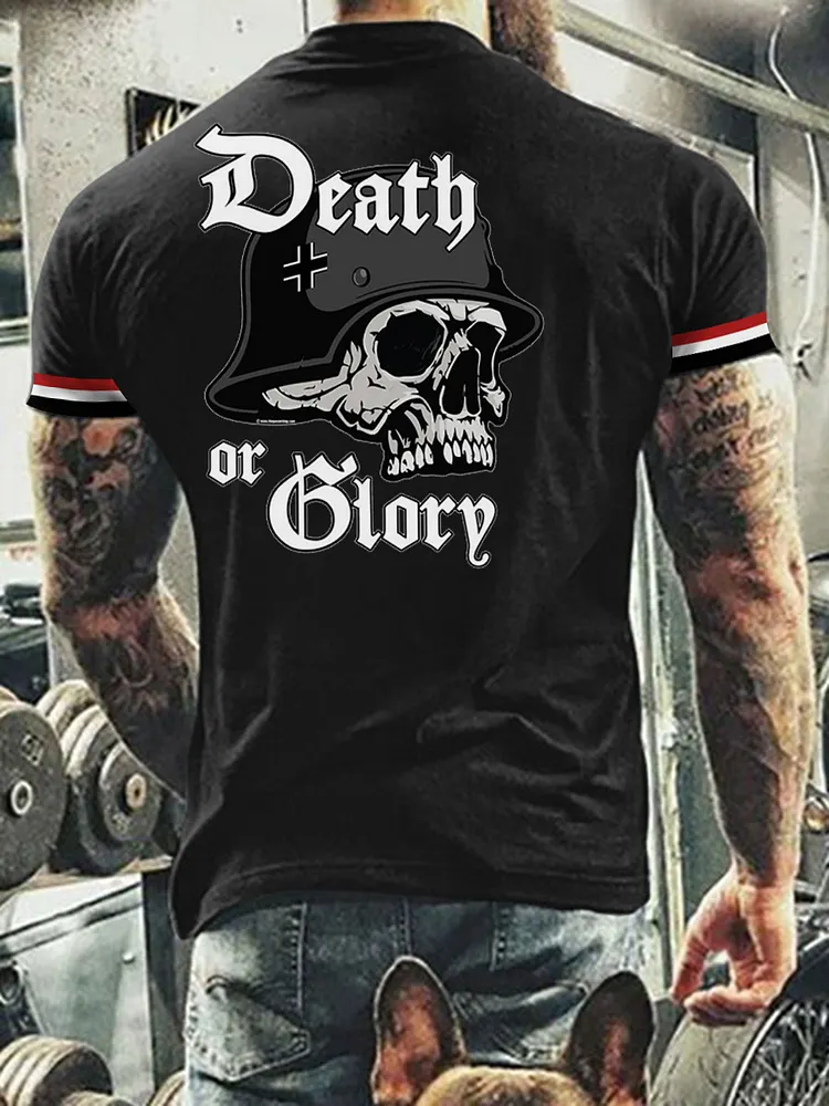 T-Shirt f&uuml;r Tod oder Ruhm der M&auml;nner