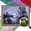 Blues - 9CT Partial Beaded Cross Stitch Kit(29x22cm)