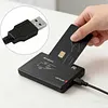 Contactless IC Card Reader Writer 13.56MHz NFC Reader with USB Interface Access Control Encrypted Programmer Compatible for Windows Linux MacOS