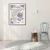 To My Daughter Never Forget I Love You Quotes - Special Shaped Diamond Painting 30*40cm