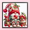 (Multi Style)[Multi-Style]Vegetable Gnome-Full Embroidery 3 Strands 11CT Stamped Cross Stitch-45*45CM