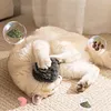 5pcs 3 Inch Rabbit Fur Ball Cat Toy Furry Catnip Toy Ball for Kicks & Games