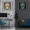 Flower Skull-Luminous Special Shaped Diamond Painting Kit