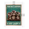 Haise - 11CT Stamped Cross Stitch - 40*53cm - Animal