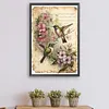 Hummingbird Flowers-Paint by Numbers Acrylic Painting 40*60CM(Poster style）(HOT)