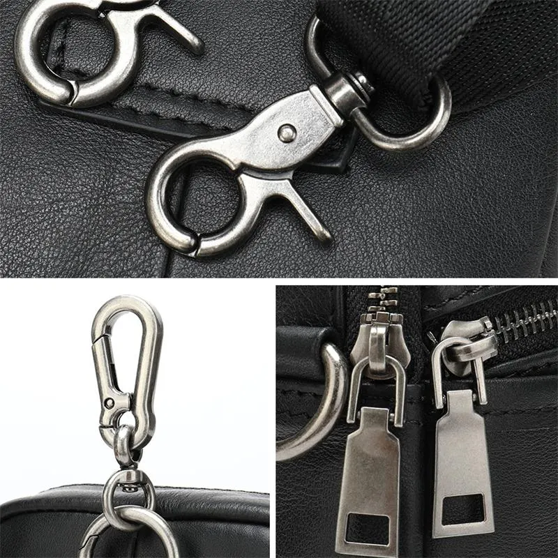 High Quality Multifunctional Belt Bag Casual Leather Crossbody Bag