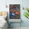 Diamond Painting -DIY Full Square Drill Forest Parking Lot