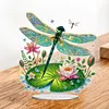 Garden Dragonfly Double Sided - 5D DIY Ornament