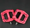 Wide Face Nylon Fiber Bearing Non-Slip Mountain Bike Pedals