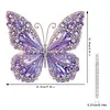 Diamond Painting Acrylic Double-side Butterfly Pendant Hanging Gem