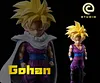Super Saiyan 1 & Super Saiyan 2 Son Gohan - Dragon Ball Statue - C-Studios 