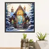 Christmas Winter-Paint by Numbers Acrylic Painting 40*40CM