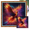 (Multi Style)Colorful Bird-Full Embroidery 2 Strands 18CT Stamped Cross Stitch-35*35CM