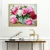 Peony - 11CT Stamped Cross Stitch 50*40cm/19.69*15.75in