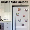 (US Local)12Pcs Diamond Art Magnets Fridge Sticker Set for Adults Beginners (CN561 Bird)