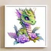 Pterosaur - 18CT Stamped Cross Stitch 20*20cm/7.87*7.87in