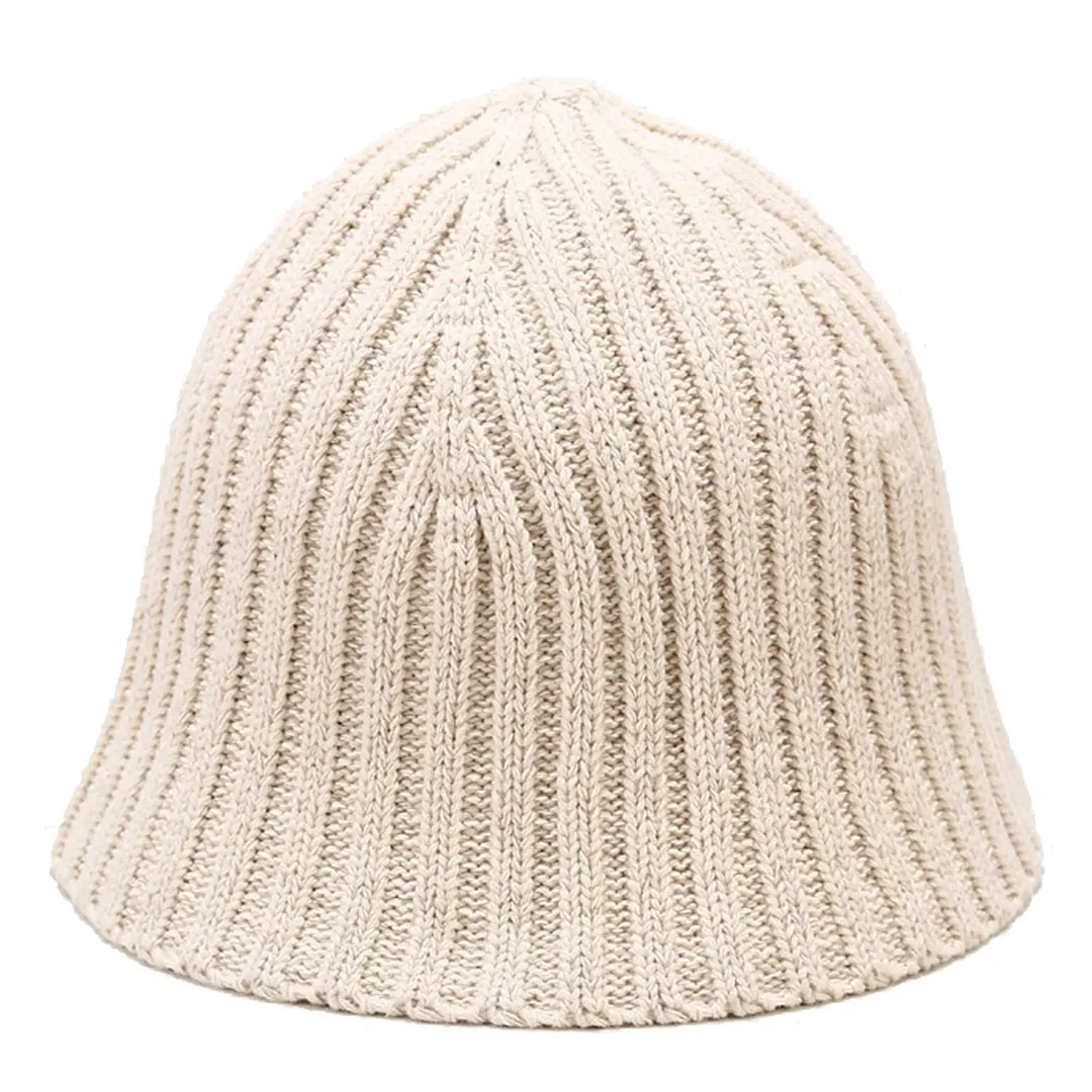 2020 Solid Color Women Winter Warm Knitted Basin Cap Japanese Bucket Fisherman Hat