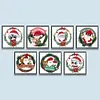(Multi-Style)Christmas Wreath-Partial Special Shaped Diamond Painting 30*30CM