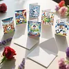 (US Local)6PCS DIY Diamond Art Greeting Cards Congratulations Cards & Gifts (Football)