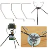 Camping Gas Stove Holder Aluminum Alloy Outdoor Gas Tank Support for Camping BBQ