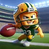 (Stamped/Counted) Green Bay Packers Football-11CT Cross Stitch 40*40cm