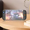 For Switch 2 Detachable Transparent Shell w/ Screen Protector & Thumb Grip Caps