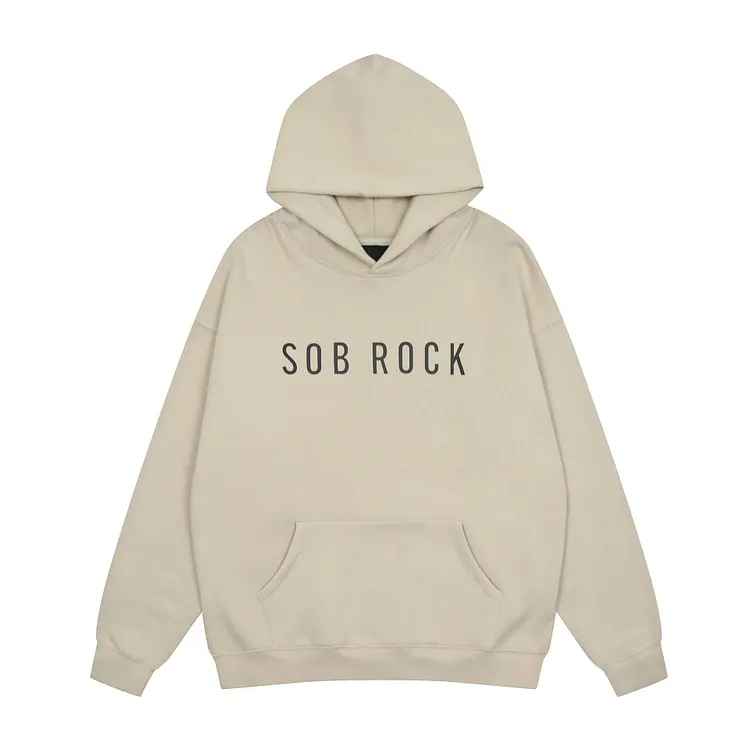 Fog Sob Rock Hoodie Hooded Fleece Men's Women's Pullover