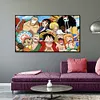 >SALE<Anime Group Photo 5D Full Round Diamond Painting DIY Kit 45x30cm (PSD065)