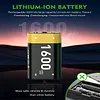 Noiposi 2 Pack Controller Lithium-ion Battery Pack Compatible for Xbox One/Xbox Series X|S Controller, 1600mAh Rechargeable Li Battery Pack with 0.5M USB Charging Cable for Xbox One/One S/One X/One Elite
