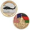 Military Collection Commemorative Coin Badge Afghanistan War Medal