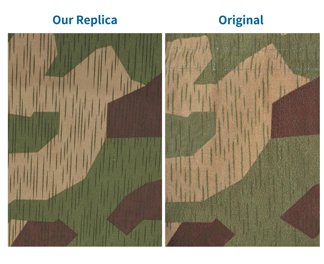   Wehrmacht German Splinter 42 Reversed Color Camo Panzer Wrap Jacket Type II German-Uniform