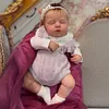 12"&16" Newborn Sleeping Full Solid Platinum Silicone Baby Doll Cherylwith Chubby Cheek & Flexible Limbs That Just Like A Real Baby - RBBI-Myrebornbabydoll&reg; 
