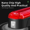 WEST BIKING Smart brake sensor taillight Mountain road bike night riding laser light Cycling safety warning light