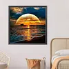Sunrise At Sea-Paint By Numbers Acrylic Painting 50*50CM