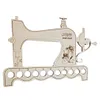 Wooden Hollow Cross Stitch Thread Board Embroidery Thread Organizer Plate