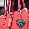 5pcs DIY Full Special Shaped Love Heart Diamond Painting Keychain Pendant