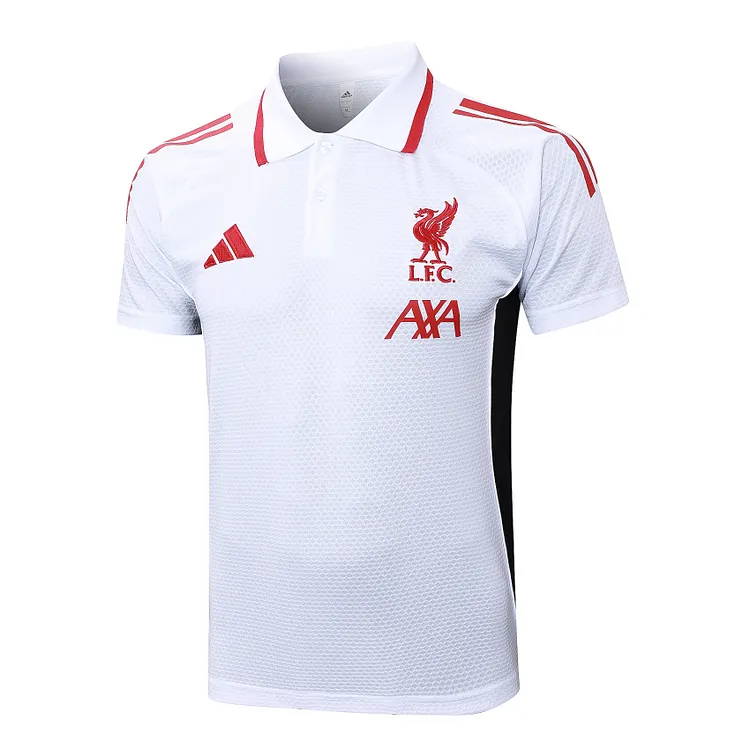 Liverpool 25/26 Training Polo Shirt - White