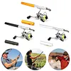 Mini Pocket Pen Shape Travel Fishing Rod Telescopic Fishing Rod Reel Combo Set