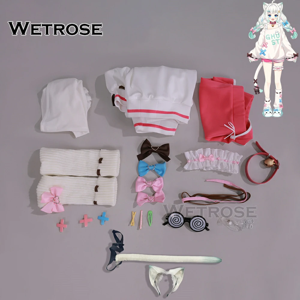 [Wetrose] Virtual YouTuber Vtuber Mint Fantome Mintotaku Cosplay Costume