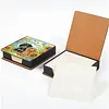 5D Dachshund DIY PU Diamond Painting Notecard Box with 160 Sheets Paper Holder
