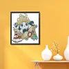 Winter of Stamps -14CT Stamped Cross Stitch Kit(17*19cm)