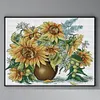 (Multi-Style) Flower-14CT Counted Cross Stitch
