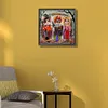Mouse Mom Tea Party - Round AB Drills Diamond Painting(45*45cm)