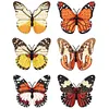 6Pcs Butterfly DIY Diamond Painting Butterfly Decorative Stickers Set with Light Kit